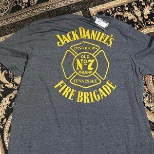 Jack Daniels Fire Brigade Shirt 2XL NWT